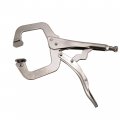 Hfs R 11-inch Swivel Pad Locking C-clamp Pliers 6 Pcs 