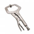 Hfs R 11-inch Swivel Pad Locking C-clamp Pliers 6 Pcs