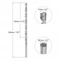Uxcell 6 8mm Twist Drill Bits High-speed Steel Straight Shank Extra Long Bit 200mm Length For Wood Plastic Aluminum