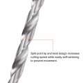 Uxcell 6 8mm Twist Drill Bits High-speed Steel Straight Shank Extra Long Bit 200mm Length For Wood Plastic Aluminum