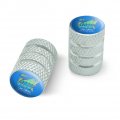 Gulf Stream Outfitters Yellowfin Ahi Tuna Ocean Fishing Motorcycle Bicycle Bike Tire Rim Wheel Aluminum Valve Stem Caps