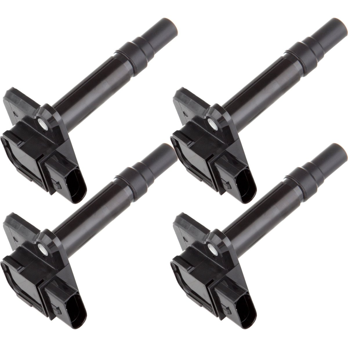 Set Of 4 Ignition Coil Packs Pins Fits For Audi A6 3 0l 2002-2004 Pack Replaces Uf274