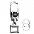 Metal Car Fob Keychain Heavy Duty Chain With 2 Detachable Rings Quick Release Key Holder Clip For Men And Women Accessories 
