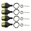 Usonline911 Ball Joint Upper Lower For 2009-2012 Can-am Outlander 650 4x4 51355-hp5-601 Set Of 4 Pcs