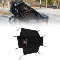 Dream Apparel Motorcycle Seat Cover Sun Shade Waterproof Outdoor Rain Dust Protection Universal Fit Heavy Duty Windproof 