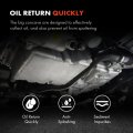 A-premium Engine Oil Pan Sump With Drain Plug Compatible Plymouth Breeze 1997-2000 Neon 1997-2001 Chrysler Cirrus 2000 Dodge
