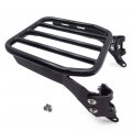 Httmt- Us-tghd-br-r007-bk- Sport Luggage Rack For Holdfast Sissy Bar Upright Black 18-later Flde Flhc Flhcs Flsl Fxbb 
