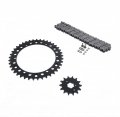 O Ring Chain Sprocket Black For 1989-2006 Yamaha Yfz350 350 Banshee 104l 14 41