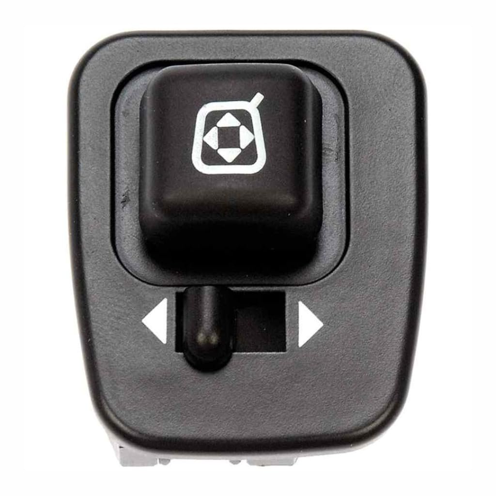 Mirror Switch Front Driver Side For Mercury Marauder 2003 2004 Plastic Cable Blade Terminal Replacement F5tz17b676a Black