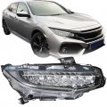 Front Right Headlight Assembly Replacement For 2016-2019 Honda Civic Passenger Side Projector Headlamp 33100tbaa11 