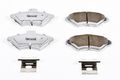 Z26-600 Carbon Fiber Ceramic Front Brake Pads With Installation Hardware For Ford Mustang 1994 To 1998 Thunderbird And Mercury 
