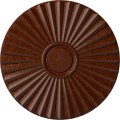 Ekena Millwork Cm20shbmc Shakuras Ceiling Medallion 19 3 4 Od X 1 8 P For Canopies Up To 5 Hand-painted Burnished Mahogany 