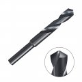 Uxcell 16 5mm Reduced Shank Drill Bit Hss 6542 Black Oxide With 1 2 Inch Straight