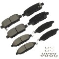 Front And Rear Ceramic Disc Brake Pads Kit D1649 D1415 For Infiniti Qx60 Jx35 Nissan Murano Pathfinder 2013 2019 