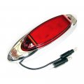 Fortpro Red Clearance Marker Led Light With 13 Leds And Lens F235201 