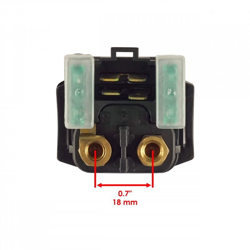 Caltric Starter And Relay Solenoid For Yamaha Rhino 660 Yxr660 2004 2005 2006