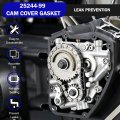 Cam Cover Gasket 25244-99 For 2005 2006 Softail Deluxe Flstn And Harley Twin Engine Models 1999 2017