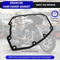 Cam Cover Gasket 25244-99 For 2005 2006 Softail Deluxe Flstn And Harley Twin Engine Models 1999 2017