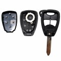 Hqrp Key-fob Remote Shell Case Cover Smart Key Keyless Fob And Two Batteries Compatible With Dodge Caliber 07 08 09 10 11 12 