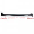 Hecasa Side Skirts Compatible With 2012-2015 Honda Civic 4-door Sedan Spoiler Extension Splitter Panel Pair Black