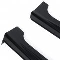 Hecasa Side Skirts Compatible With 2012-2015 Honda Civic 4-door Sedan Spoiler Extension Splitter Panel Pair Black