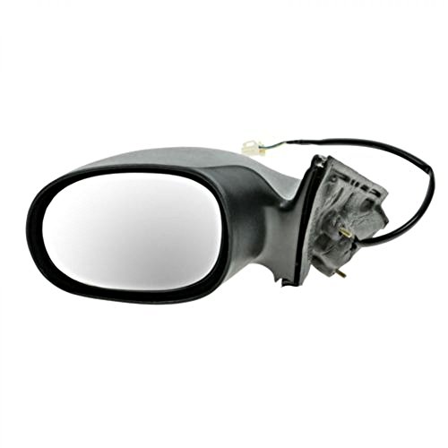 Left Driver Side Power Mirror For 01-06 Sebring Stratus Sedan Black Textured Finish Non Folding No Heat Part Bap-ch1320211