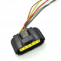 Mass Air Flow Sensor Plug Connector Pigtail Mire Fit For Ford F-250 F-350 F-450