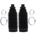 2-piece Rack And Pinion Tie Rod Boots For 2005-2018 Toyota Avalon 2002-2016 Camry 2009-2013 Corolla 2004-2007 Highlander