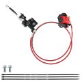 Hydraulic Brake Kit Master Cylinder Caliper For 50cc 70cc 90cc 110cc 125cc Chinese Kids Atv Mini Quad Red Type A With Stainless