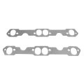 Aluminum Exhaust Manifold Header Gasket Set Compatible With 82-97 Chevy Camaro Pontiac Firebird Sbc 5 0l 7l V8