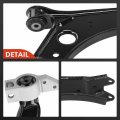 A-premium Front Right Lower Control Arm With Bushing Compatible Vw Jetta 2005-2014 Golf 2011-2015 Eos 2010-2016 Gti 2006-2013