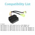 Labwork Regulator Rectifier Replacement For Honda Fourtrax 350 1986-1987 Foreman 1987-1989 31600-ha7-671 31600-ha7-750