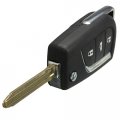 Yongyao Remote Car Key Fob Cover 3 Button Flip For Toyota Yaris Echo Tarago Camry Rav4 Collara 