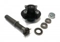 The Rop Shop New Trailer Axle Kit Assembly W 4 On Bolt Idler Hub 1 Round Bt8 Spindle