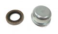 The Rop Shop New Trailer Axle Kit Assembly W 4 On Bolt Idler Hub 1 Round Bt8 Spindle