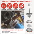 High Performance Corvette Servo Piston Assembly With Cover Snap Ring Pin For Gm 1982-2014 700r4 4l60e 4l65e 4l70e Transmissions
