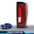 Right Tail Light Assembly For Gmc Sierra 2019 2023 Red Lens Rear Lamp Factory Full Led Models Fit 1500 2500hd 3500hd Passenger
