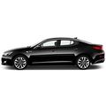 Dawn Enterprises Fe-optima Finished End Body Side Molding For Kia Optima Platinum Graphite Metallic Abt 