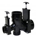 Valterra T83 Ell Double Rotating Valve Hub X 1-1 2 3 Spigot Outlet 