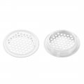 Uxcell Round Air Vents Fit 2 09 Dia Hole Flat Circle Mesh Airflow Louver For Kitchen Cabinet Shoebox Wardrobe Stainless Steel