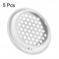 Uxcell Round Air Vents Fit 2 09 Dia Hole Flat Circle Mesh Airflow Louver For Kitchen Cabinet Shoebox Wardrobe Stainless Steel