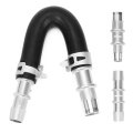 Aluminum Engine Heater Core Bypass Kit With Interchangeable 5 8 And 3 4 In Hose Fittings Direct Replacement For Quick 