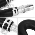 Aluminum Engine Heater Core Bypass Kit With Interchangeable 5 8 And 3 4 In Hose Fittings Direct Replacement For Quick