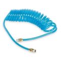 Speedaire 1vek3 Coiled Air Hose 3 8 In Id X 15 Ft Poly 