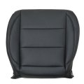 Secos Passenger Side Bottom Replacement Perforated Leather Seat Cover Black For Volkswagen Jetta 2006 2007 2008 2009 2010 