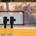 Genie Gstb-r Stb-bl Safety Beam Replacement Kit Includes Sender Receiver Gstb-r Two Sensors Fit For Overhead Garage Door Opener