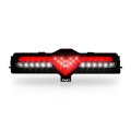 Full Led Rear Bumper Center Backup Reverse Brake Light Tail Running Fog Lamp Assembly Replacement For 2013-2020 Subaru Brz 