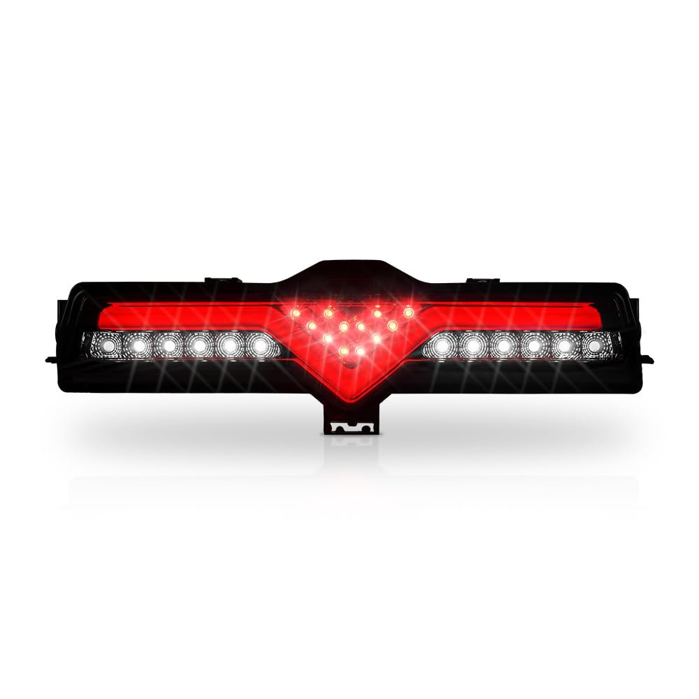 Full Led Rear Bumper Center Backup Reverse Brake Light Tail Running Fog Lamp Assembly Replacement For 2013-2020 Subaru Brz