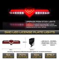 Full Led Rear Bumper Center Backup Reverse Brake Light Tail Running Fog Lamp Assembly Replacement For 2013-2020 Subaru Brz
