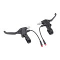 2pcs 10 Inch Black Motorcycle Handlebar Brake Clutch Levers Replacement For Dirt Bike Scooters 